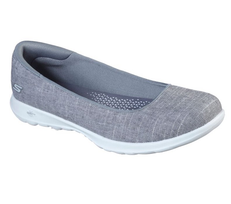 Skechers Gowalk Lite - Susie - Womens Flats Shoes Grey [AU-DH2725]